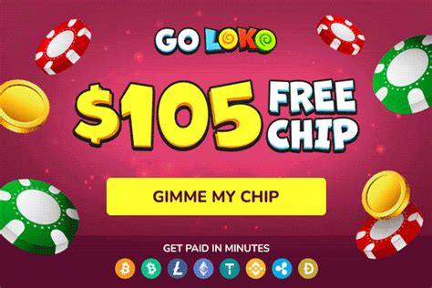 The bonus can be redeemed once. . Crypto loko 100 free chip